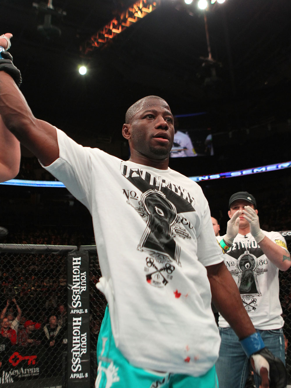 UFC featherweight Mackens Semerzier UFC featherweight Mackens Semerzier